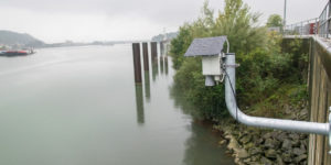 Rivermeter im Ennshafen